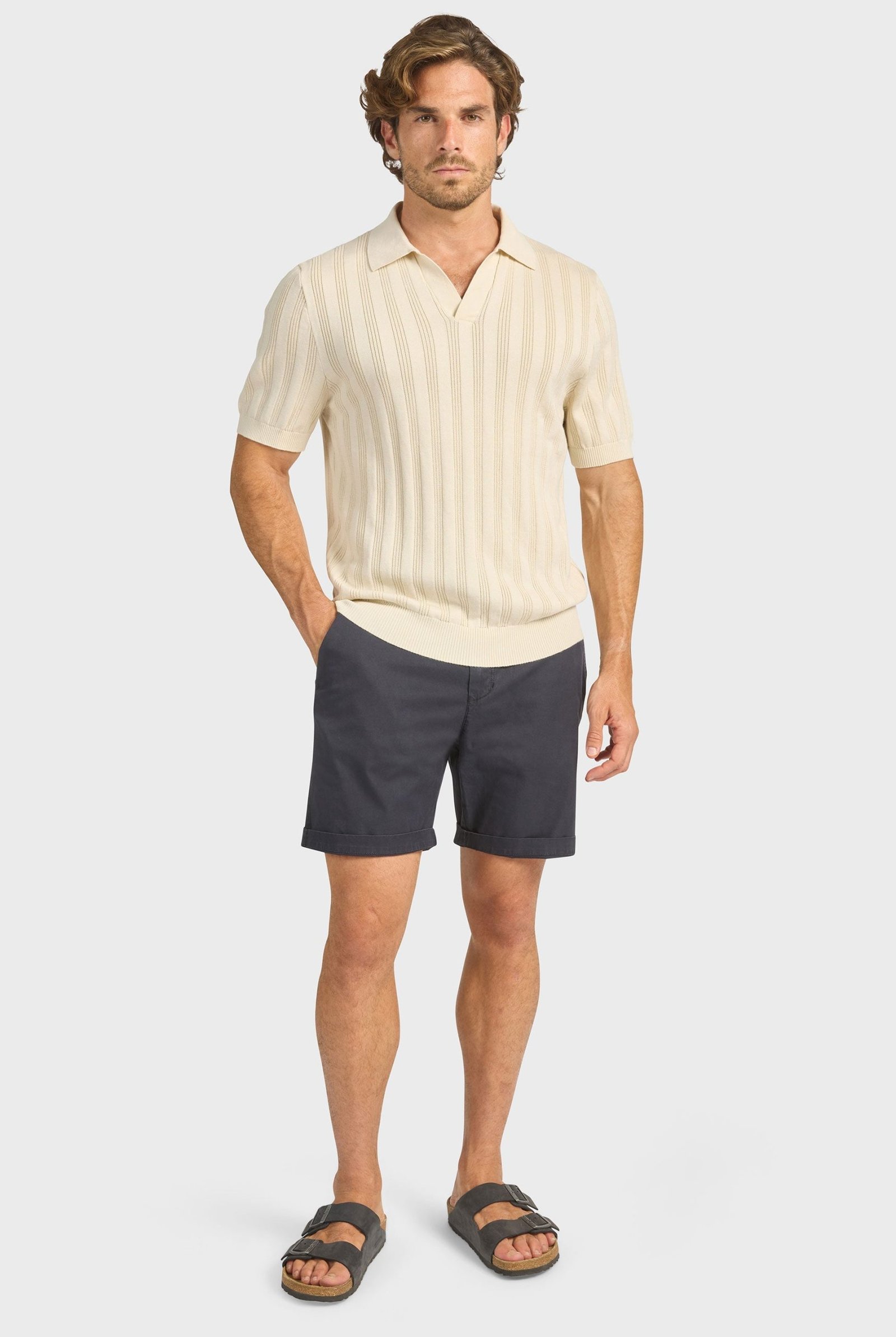 CLUBMANCHINOSHORT-PATRIOTBLUE-A.jpg Clubman Chino Short - Image 1