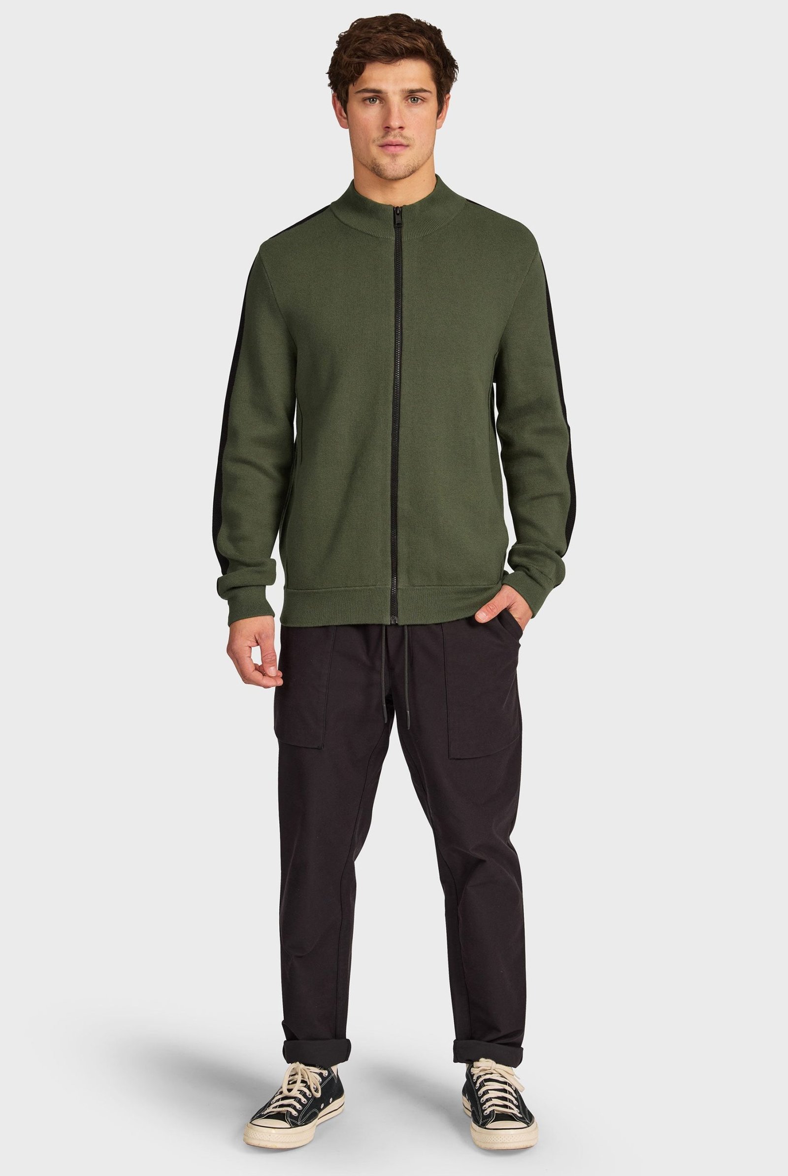 DANZERZIPTHROUGHSTRIPE-FORESTGREEN-A.jpg Danzer Zip Thru Stripe - Image 1
