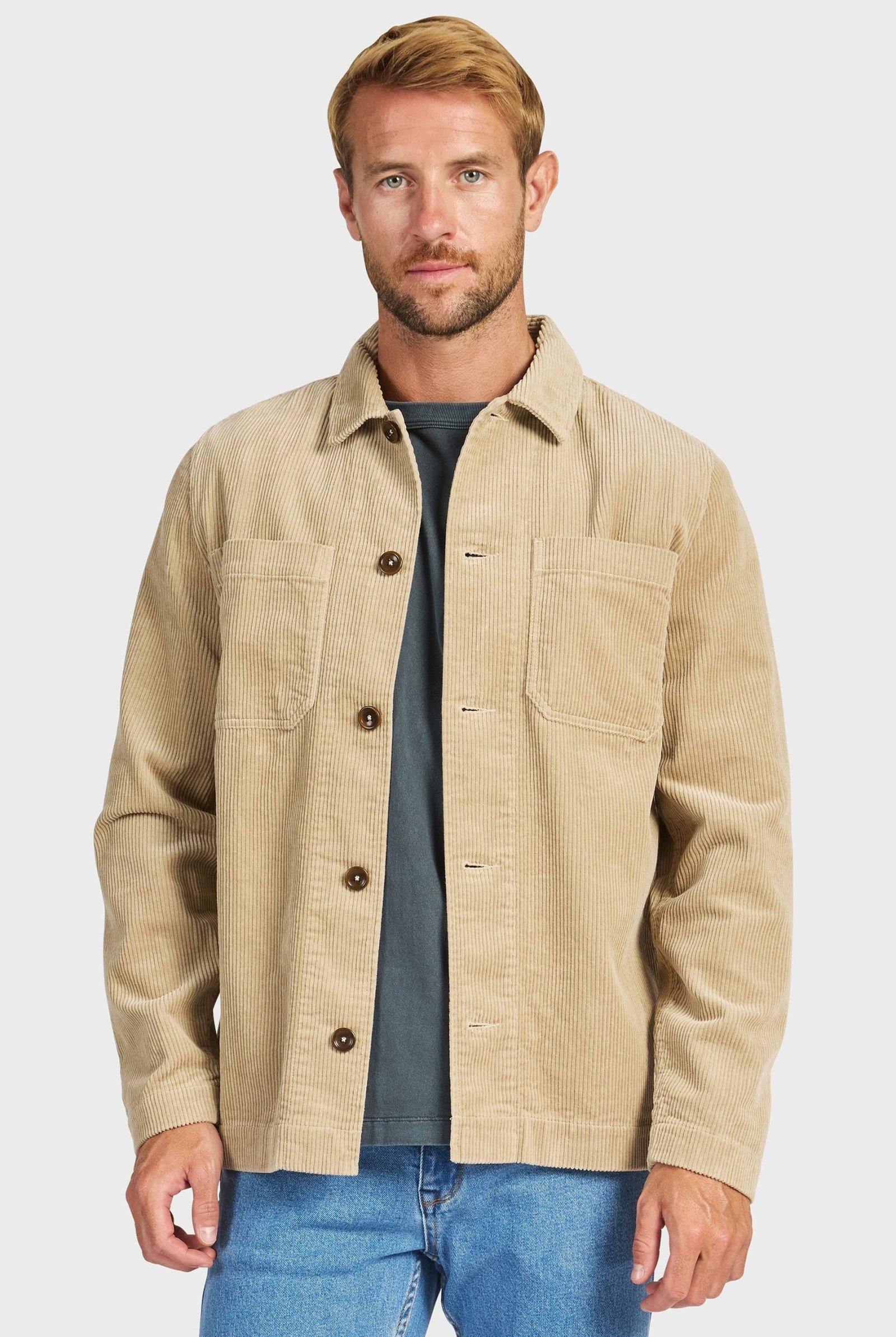 LEBOWSKICORDOVERSHIRT-OTTERTAN-B_e73692da-b9e2-45ba-af0b-211a7f181e5c.jpg Lebowski Overshirt - Image 1
