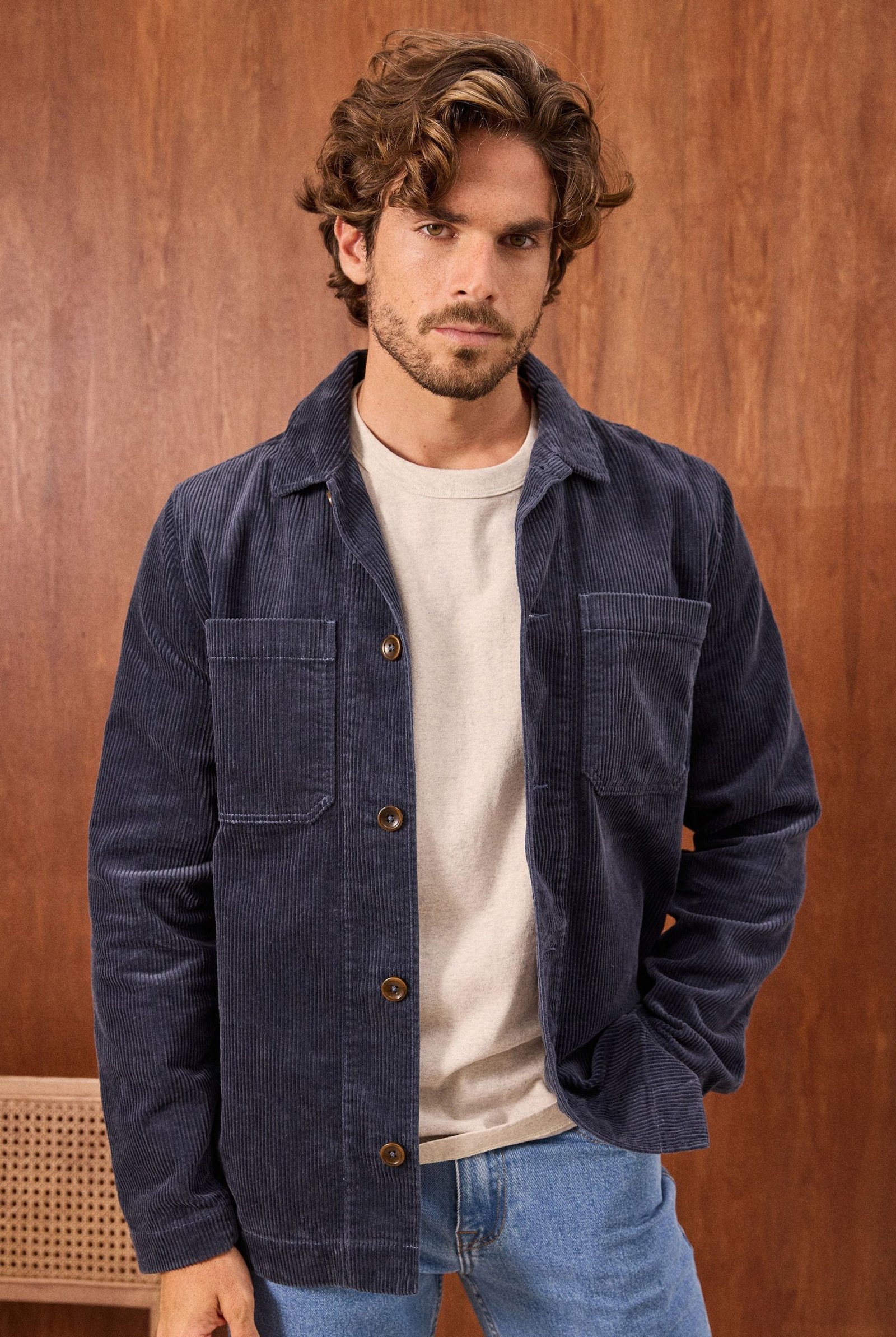 LebowskiCordOvershirt-SpaceBlue.jpg Lebowski Overshirt - Image 1