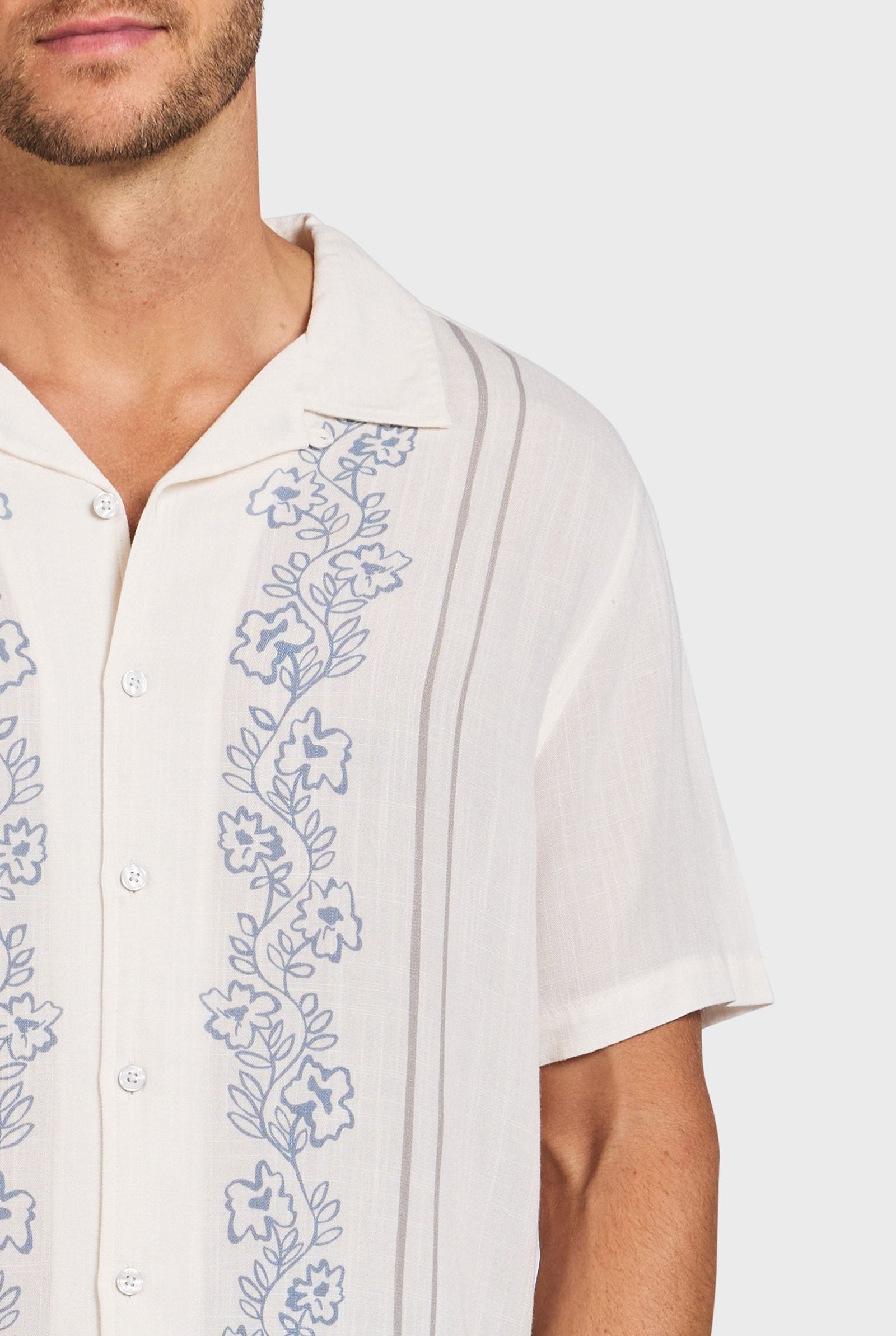 REYNOLDSSSSHIRT-WHITE-D.jpg Reynolds Short Sleeve Shirt - Image 1